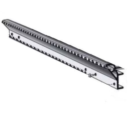 Планка нижняя прижимная  для станка Tapco MAX-20 2,2 м