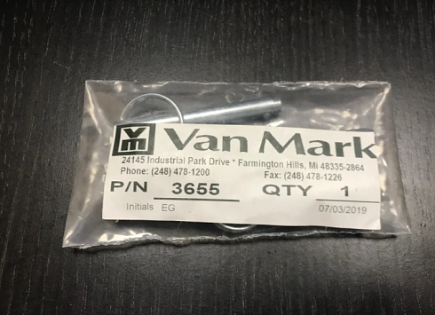 Шпилька для ручки для станков Van Mark большая